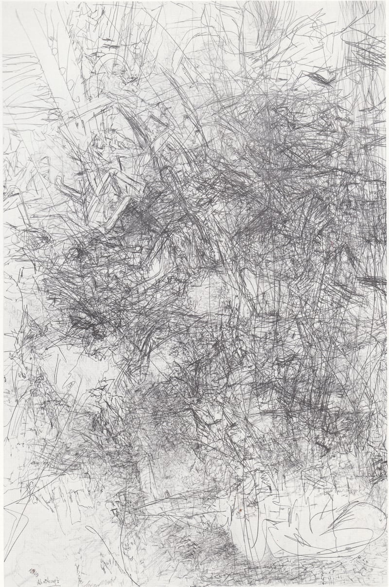35 Abnutzung 1984 255 x 167 cm